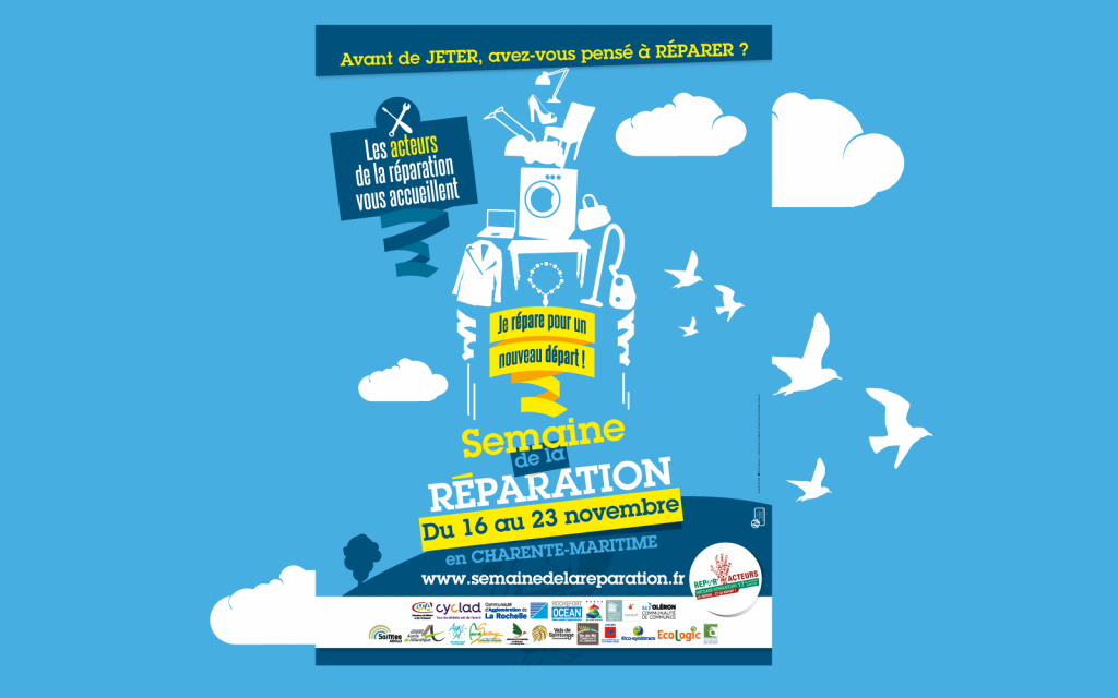 Affiche semaine de la réparation