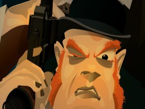 Deux mystérieux enquêteurs