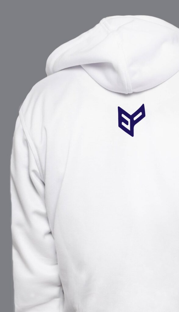 Visuel logo sur sweat